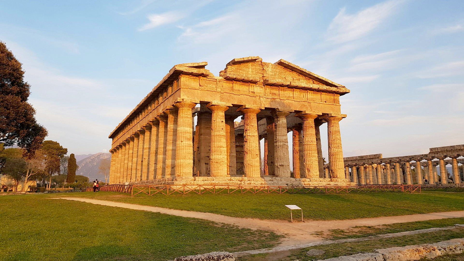 Tempio greco a Paestum